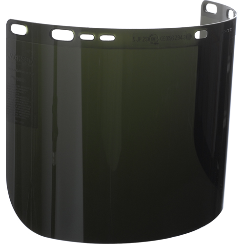 F50 Moulded Faceshield, Polycarbonate, 5.0 Tint Seagulf Marine Industries Inc.