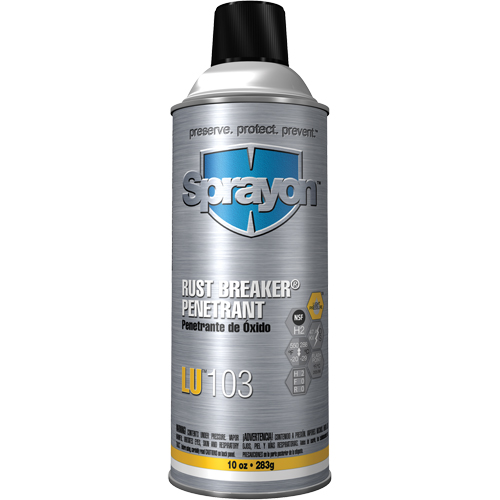 LU103 Rust Breaker Penetrant, Aerosol Can, 16 oz. Seagulf Marine Industries Inc.