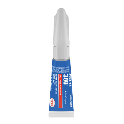Black Max 380 Toughened Adhesive, Black, Tube, 3 g Seagulf Marine Industries Inc.