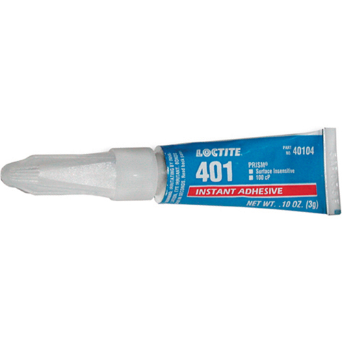 401 General Purpose Instant Adhesive, Clear, Tube, 3 g Seagulf Marine Industries Inc.