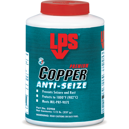 Copper Anti-Seize, 1 lbs., Bottle, 1800°F (982°C) Max Temp. Seagulf Marine Industries Inc.