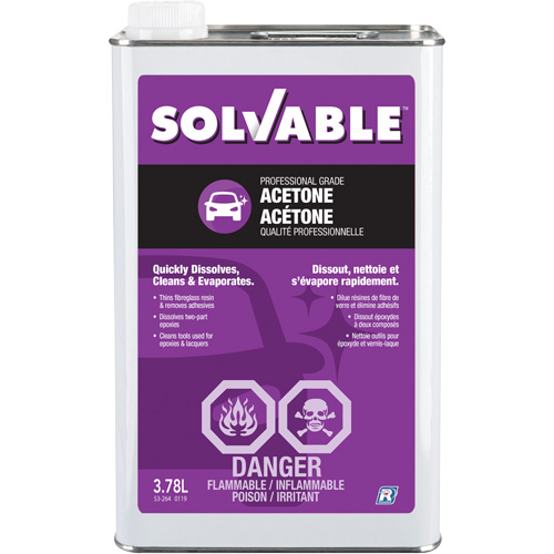 Acetone, 3.78 L Seagulf Marine Industries Inc.