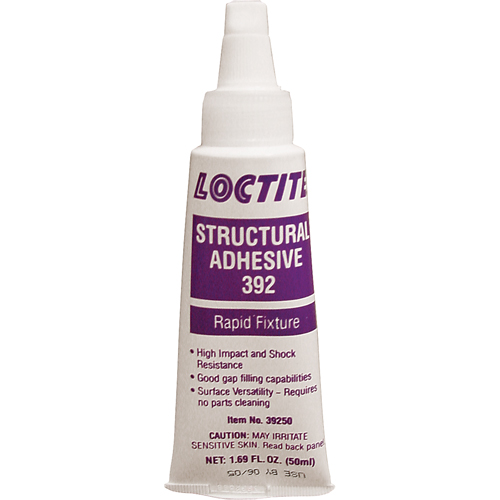 Structural Adhesive 392 Rapid Fixture, 73 g., Bottle, Amber Seagulf Marine Industries Inc.