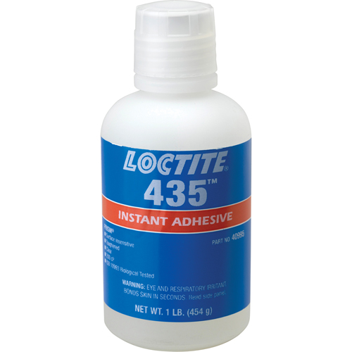 Adh&eacute;sif instantan&eacute;  431 pour toute surface, Transparent, Bouteille, 454 g Seagulf Marine Industries Inc.