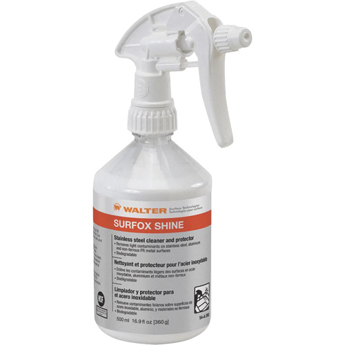 SURFOX Shine Stainless Steel Cleaner & Protector, 500 ml, Trigger Bottle Seagulf Marine Industries Inc.
