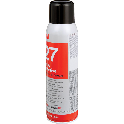 27 Multi-Purpose Spray Adhesive, Clear, Aerosol Can Seagulf Marine Industries Inc.