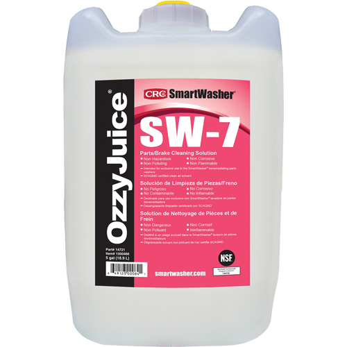 SmartWasher&reg; OzzyJuice&reg; Cleaning Solution, Jug Seagulf Marine Industries Inc.
