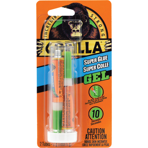 Super Glue Gel, 2 x 3 g, Tube, Clear Seagulf Marine Industries Inc.