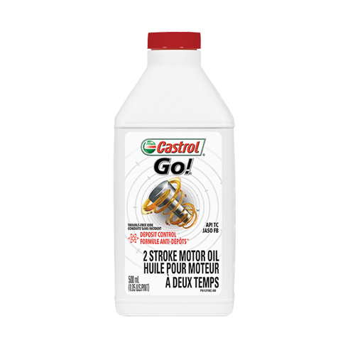 Huile pour moteur de moto Go!, 500 ml, Bouteille Seagulf Marine Industries Inc.
