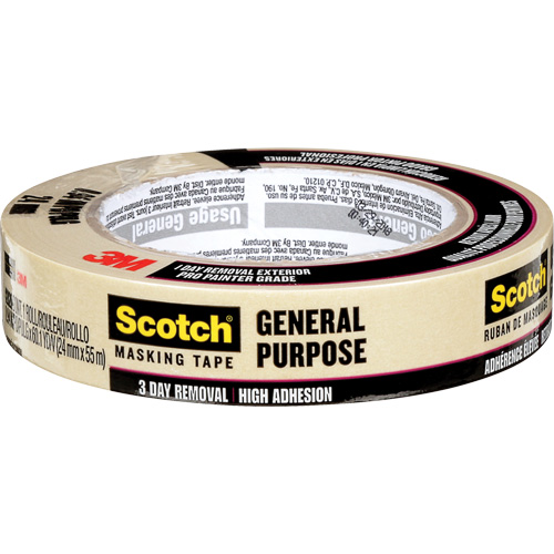 Ruban-cache &agrave; usage g&eacute;n&eacute;ral 2020 Scotch 2020, 24 mm (1") x 55 m (180'), Havane Seagulf Marine Industries Inc.