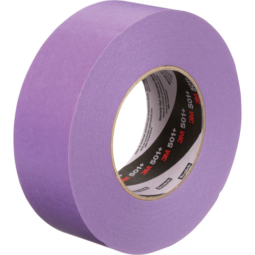 501+ Specialty High-Temperature Masking Tape, 36 mm (1-1/2") x 55 m (180'), Purple Seagulf Marine Industries Inc.