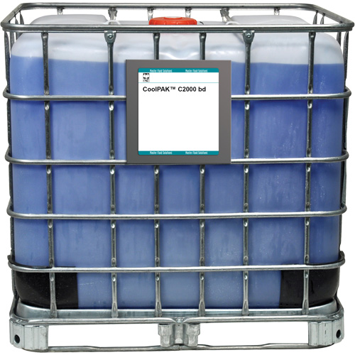 Liquide pour le travail des m&eacute;taux synth&eacute;tique CoolPAK, R&eacute;servoir GRV Seagulf Marine Industries Inc.