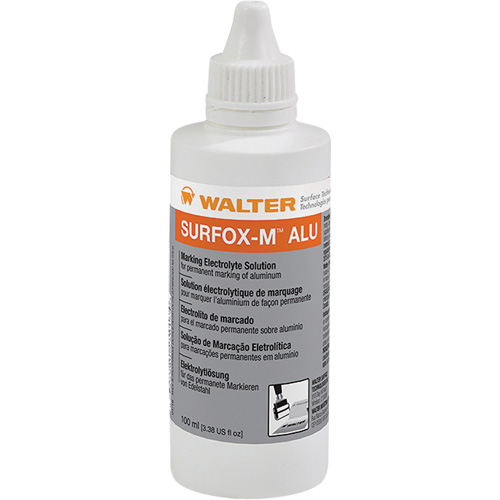 Solution &eacute;lectrolytique de marquage sur l'aluminium Surfox-M Seagulf Marine Industries Inc.