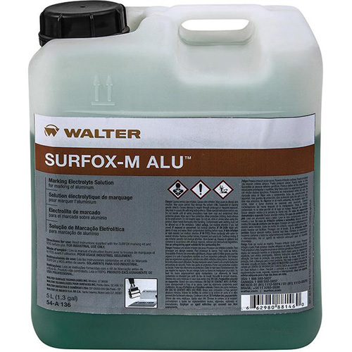 Surfox-M Alum Marking Electrolyte Solution Seagulf Marine Industries Inc.