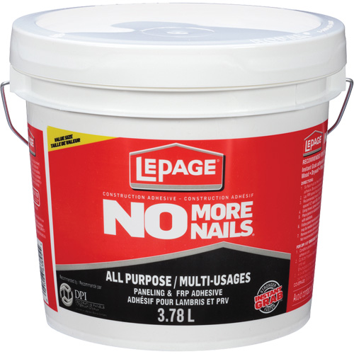 No More Nails&reg; All-Purpose Construction Adhesive Seagulf Marine Industries Inc.