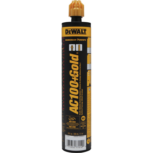 AC100+ Gold&reg; Adhesive Anchoring System Seagulf Marine Industries Inc.