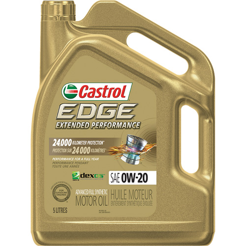 Edge&reg; Extended Performance 0W-20 Motor Oil, 5 L, Jug Seagulf Marine Industries Inc.