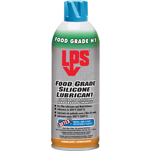 Detex&reg; Food Grade Silicone Lubricant, Aerosol Can Seagulf Marine Industries Inc.