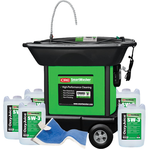 Trousse de bassin de nettoyage de pi&egrave;ces lourd SmartWasher SW-337 Seagulf Marine Industries Inc.