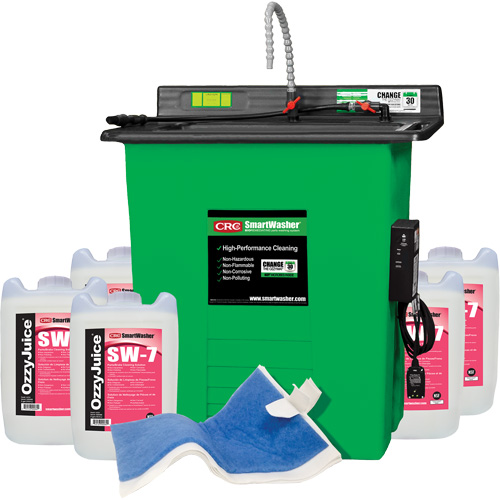 Trousse de bassin de nettoyage de pi&egrave;ces Signature SmartWasher SW-725 Seagulf Marine Industries Inc.