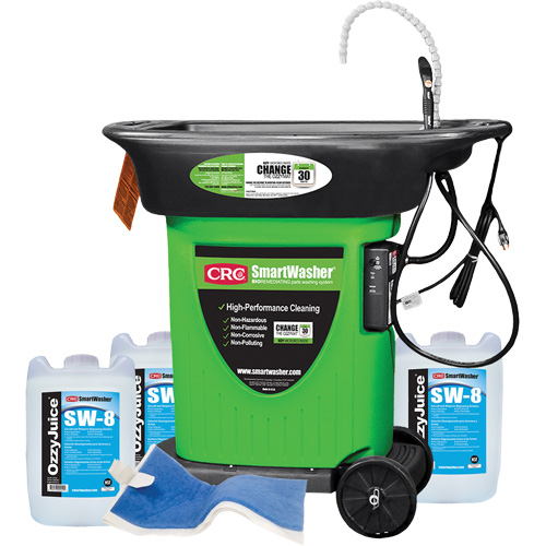 Trousse de bassin de nettoyage de pi&egrave;ces mobile SmartWasher SW-823 Seagulf Marine Industries Inc.