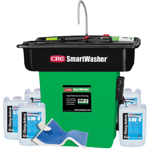 Trousse de bassin de nettoyage de pi&egrave;ces Supersink SmartWasher SW-828 Seagulf Marine Industries Inc.
