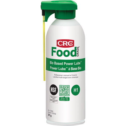 FoodGrade Bio Based Power Lube Multipurpose Lubricant with Ceramic, Aerosol Can Seagulf Marine Industries Inc.