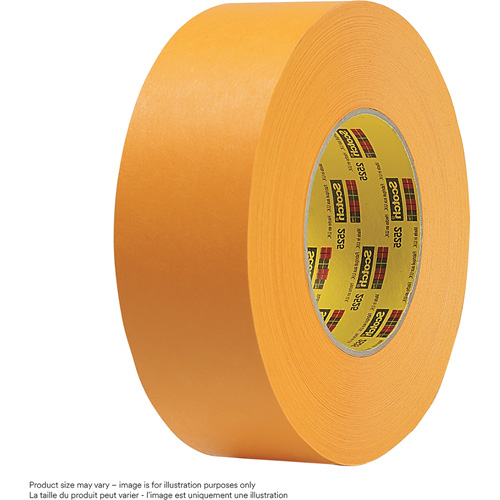 Ruban-cache plat Performance 2525, 72 mm (3") x 55 m (180'), Jaune Seagulf Marine Industries Inc.
