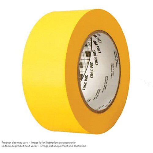 3903 Vinyl Duct Tape, 76 mm (3") W x 45.75 m (150') L, 6.5 mils, Yellow Seagulf Marine Industries Inc.