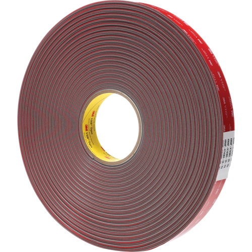 Ruban VHB, 66 m (216') lo x 6 mm (1/4") la, 23 mils, Acrylique Seagulf Marine Industries Inc.