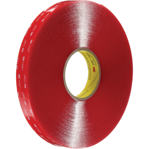 Ruban VHB, 33 m (108') lo x 12 mm (1/2") la, 40 mils, Acrylique Seagulf Marine Industries Inc.