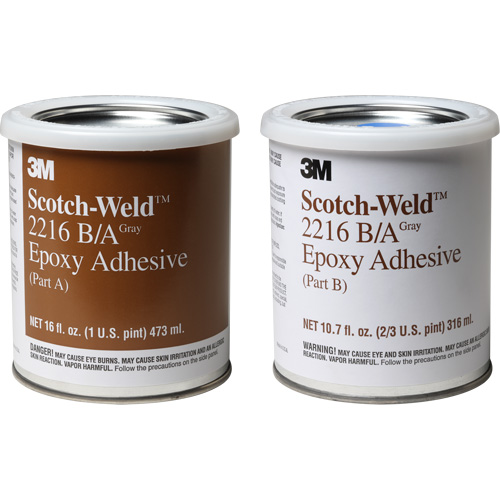 Scotch-Weld Adhesive, 32 fl. oz., Kit, Two-Part, Grey Seagulf Marine Industries Inc.