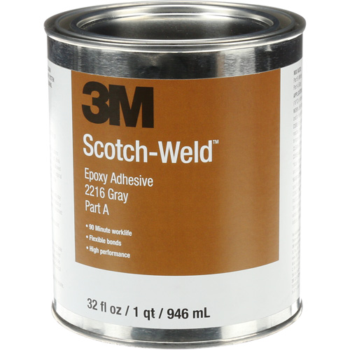 Adh&eacute;sif Scotch-Weld, 32 oz liq., Trousse, Deux composants, Gris Seagulf Marine Industries Inc.