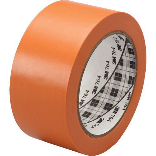 Ruban en vinyle pour travaux g&eacute;n&eacute;raux 764, 25,4 mm (1") la x 32,9 m (108') lo, 5 mils, Orange Seagulf Marine Industries Inc.