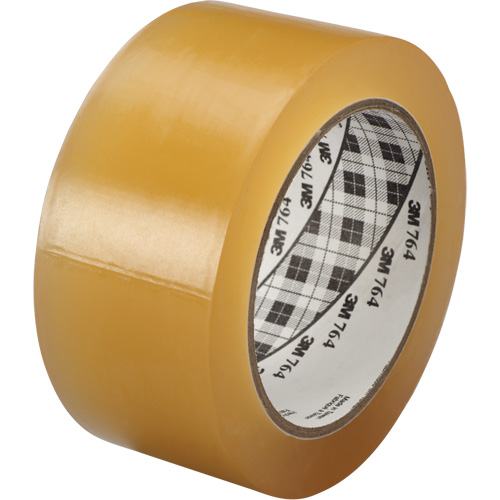 Ruban en vinyle pour travaux g&eacute;n&eacute;raux 764, 25,4 mm (1") la x 32,9 m (108') lo, 5 mils, Transparent Seagulf Marine Industries Inc.