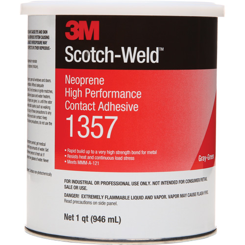 Colle contact haute performance &agrave; base de n&eacute;opr&egrave;ne, Canette, 32 oz liq., Gris Seagulf Marine Industries Inc.