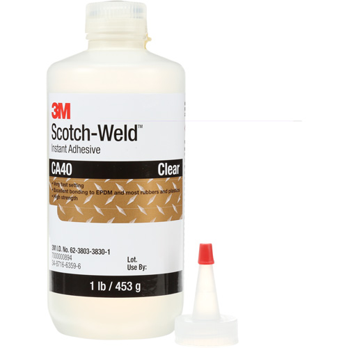 Scotch-Weld Instant Adhesive CA5, Clear, Bottle, 1 lbs. Seagulf Marine Industries Inc.