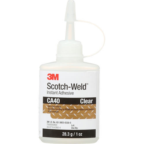 Adh&eacute;sif instantan&eacute;, 1 oz, Bouteille, Jaune Seagulf Marine Industries Inc.
