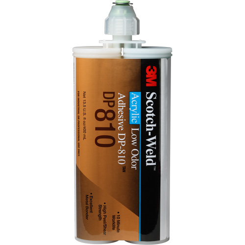 Adh&eacute;sif acrylique &agrave; faible odeur Scotch-Weld, Deux composants, Cartouche, 400 ml, Blanc cass&eacute; Seagulf Marine Industries Inc.
