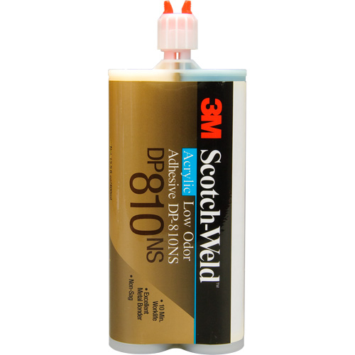 Adh&eacute;sif acrylique &agrave; faible odeur Scotch-Weld, Deux composants, Cartouche, 200 ml, Blanc cass&eacute; Seagulf Marine Industries Inc.
