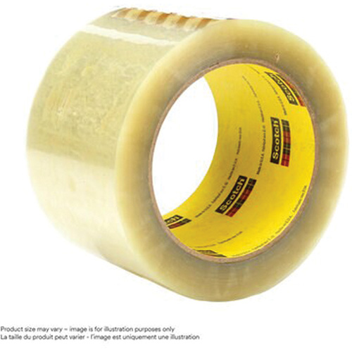 Scotch&reg; Box Sealing Tape 355, Hot Melt Adhesive, 3.15 mils, 36 mm (1-1/2") x 50 m (164') Seagulf Marine Industries Inc.