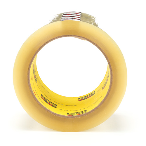 Ruban pour sceller les boîtes Scotch 375, Adh&eacute;sif Thermofusible, 3,1 mils, 72 mm (3") x 50 m (164') Seagulf Marine Industries Inc.
