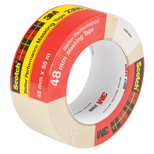 2308 Masking Tape, 48 mm (2") x 55 m (180'), Tan Seagulf Marine Industries Inc.