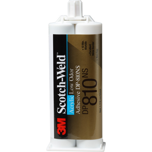Scotch-Weld Low-Odour Acrylic Adhesive, Two-Part, Dual Cartridge, 1.7 oz., White Seagulf Marine Industries Inc.