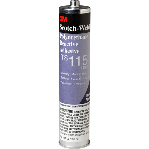 Adh&eacute;sif PUR Scotch-Weld, 10 oz, Cartouche, Transparent Seagulf Marine Industries Inc.