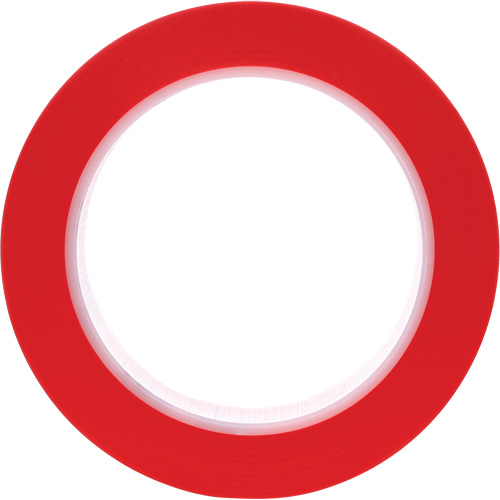 Ruban en vinyle 471, 25,4 mm (1") la x 32,9 m (108') lo, 5,2 mils, Rouge Seagulf Marine Industries Inc.