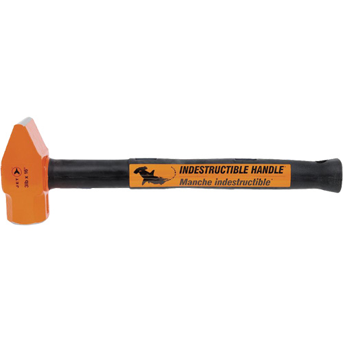 UCP-316 Super Heavy-Duty Indestructible Handle Cross Pein Hammer, 3 lbs. Head Weight, Plain Face, Solid Steel Handle Seagulf Marine Industries Inc.