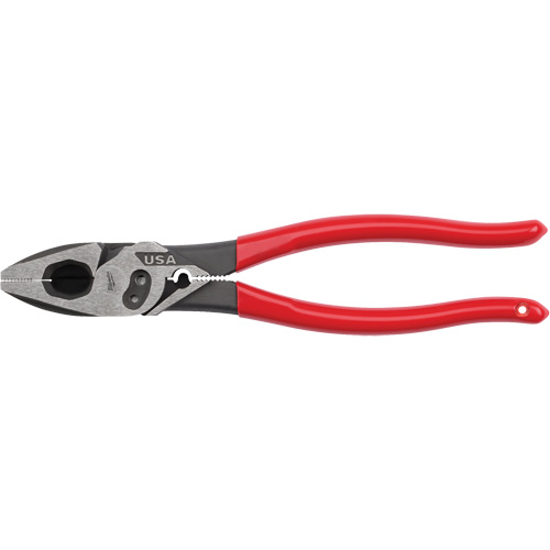 Lineman's Dipped Grip Pliers with Crimper & Bolt Cutter Seagulf Marine Industries Inc.