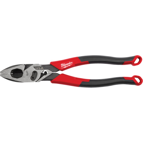 Pince &agrave; poign&eacute;es confort pour monteurs de lignes avec pince &agrave; sertir et coupe-boulons Seagulf Marine Industries Inc.