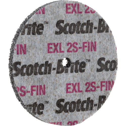 Meule homog&egrave;ne Scotch-Brite EXL, 3" x 1/2", Arbre de 1/4" Seagulf Marine Industries Inc.